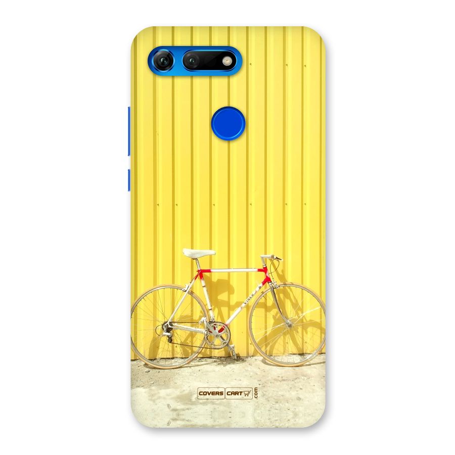 Yellow Cycle Classic Back Case for Honor View 20