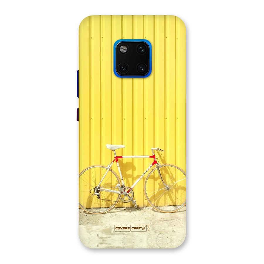 Yellow Cycle Classic Back Case for Huawei Mate 20 Pro