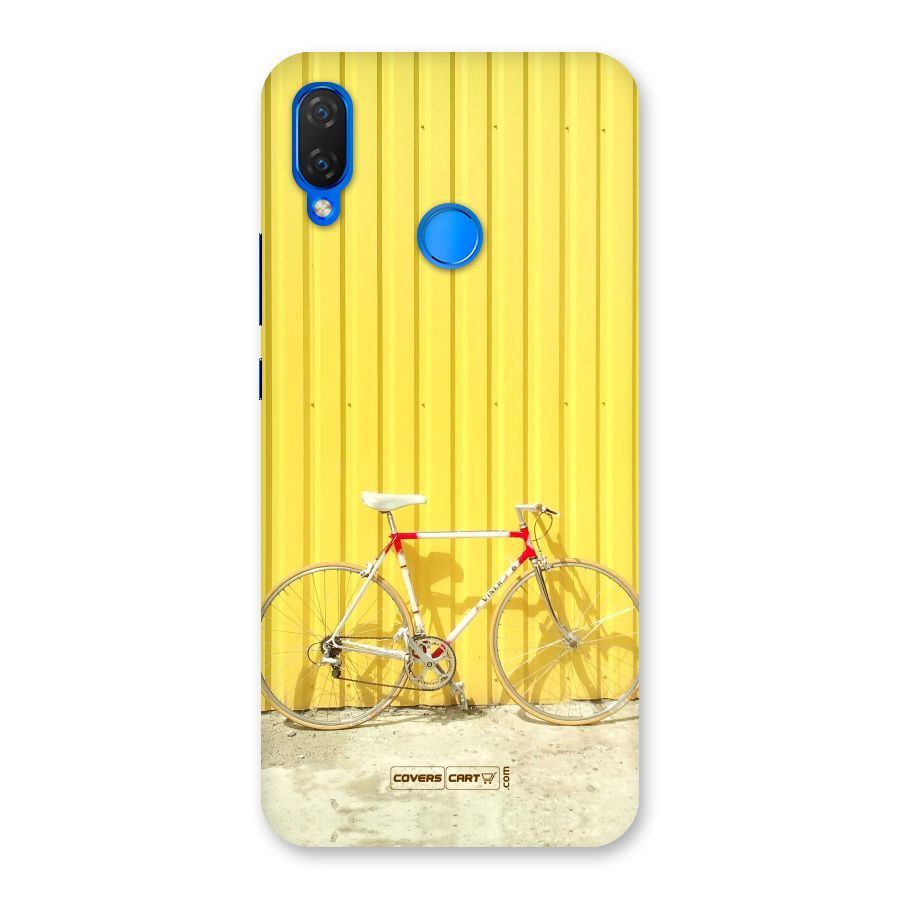 Yellow Cycle Classic Back Case for Huawei P Smart+