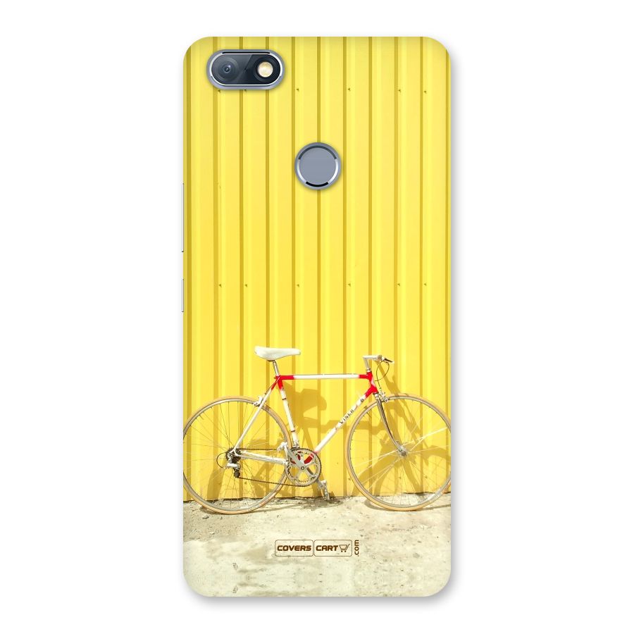Yellow Cycle Classic Back Case for Infinix Note 5