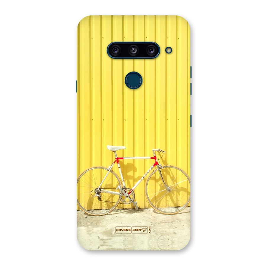 Yellow Cycle Classic Back Case for LG  V40 ThinQ