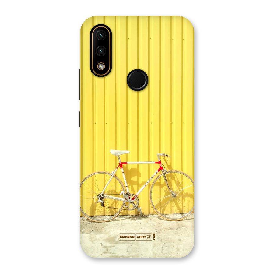 Yellow Cycle Classic Back Case for Lenovo A6 Note