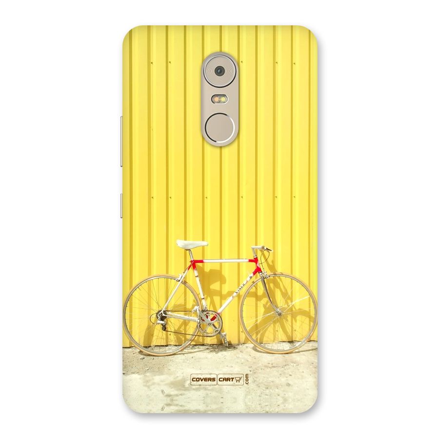 Yellow Cycle Classic Back Case for Lenovo K6 Note