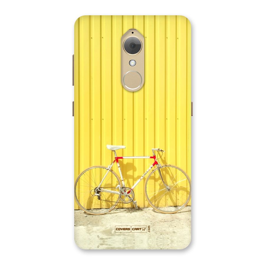 Yellow Cycle Classic Back Case for Lenovo K8