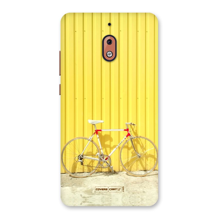 Yellow Cycle Classic Back Case for Nokia 2.1