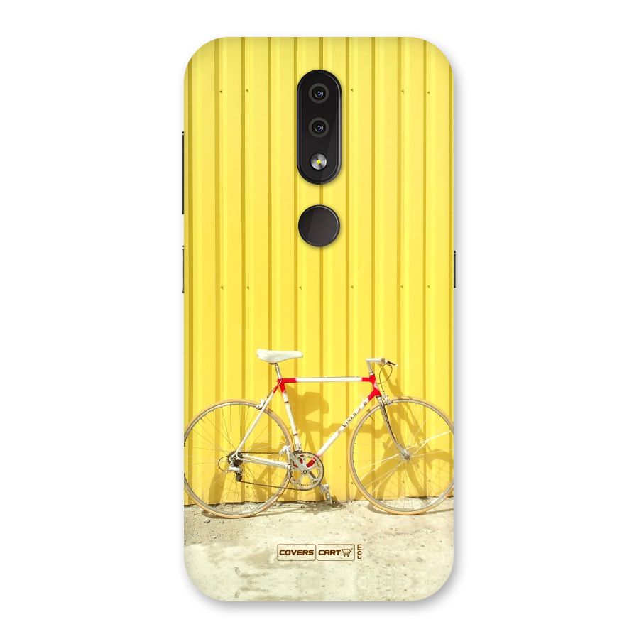 Yellow Cycle Classic Back Case for Nokia 4.2