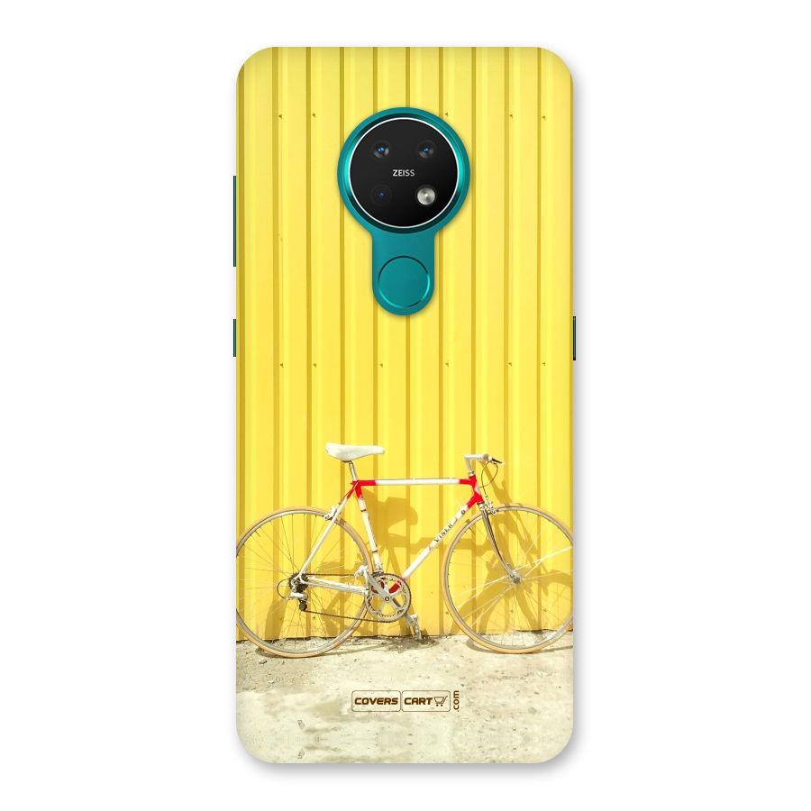 Yellow Cycle Classic Back Case for Nokia 7.2