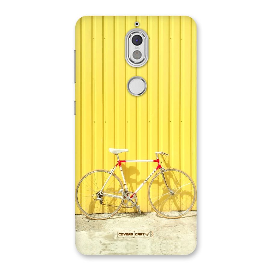 Yellow Cycle Classic Back Case for Nokia 7
