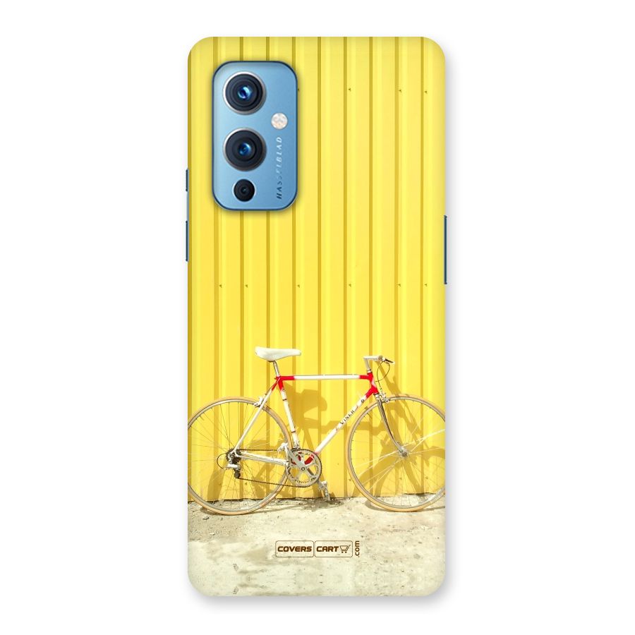 Yellow Cycle Classic Back Case for OnePlus 9