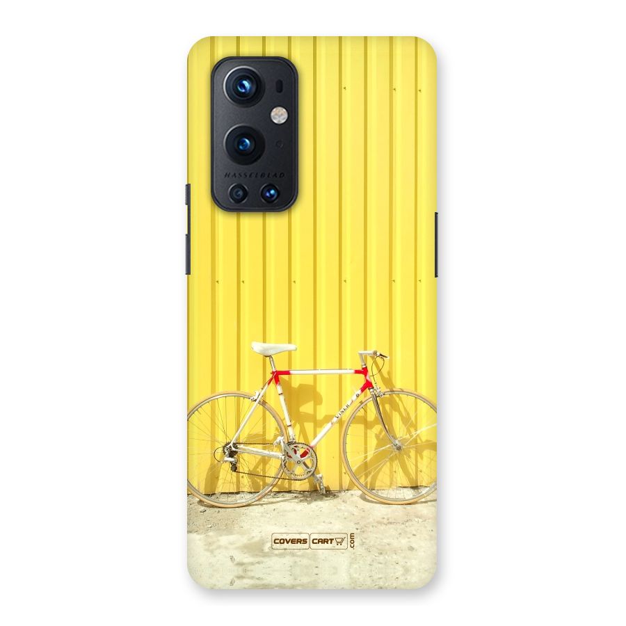 Yellow Cycle Classic Back Case for OnePlus 9 Pro
