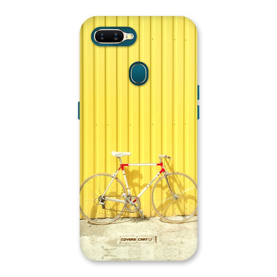 Yellow Cycle Classic Back Case for Oppo A11k
