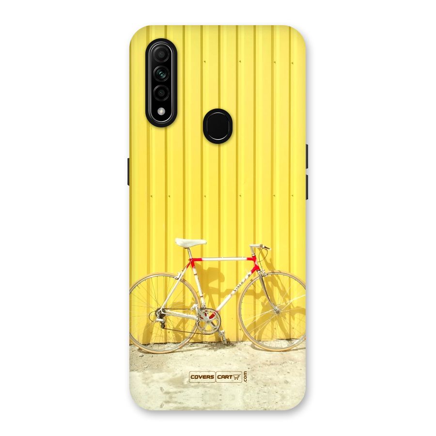 Yellow Cycle Classic Back Case for Oppo A31