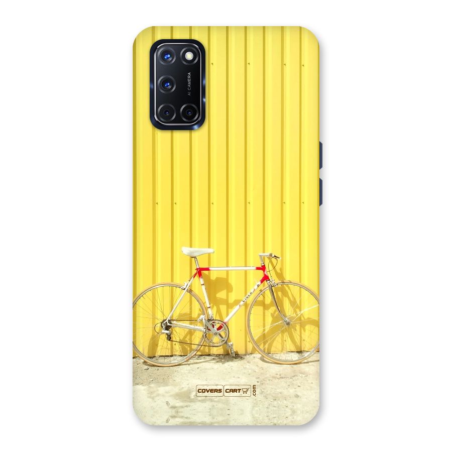 Yellow Cycle Classic Back Case for Oppo A52