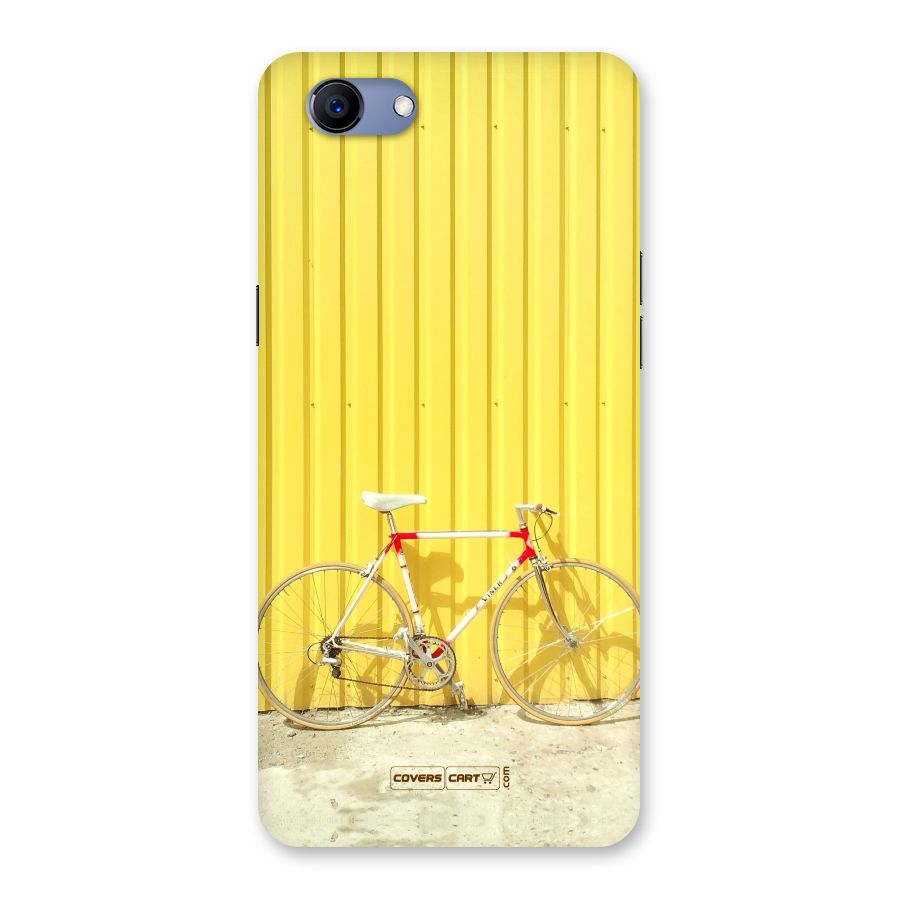 Yellow Cycle Classic Back Case for Oppo Realme 1