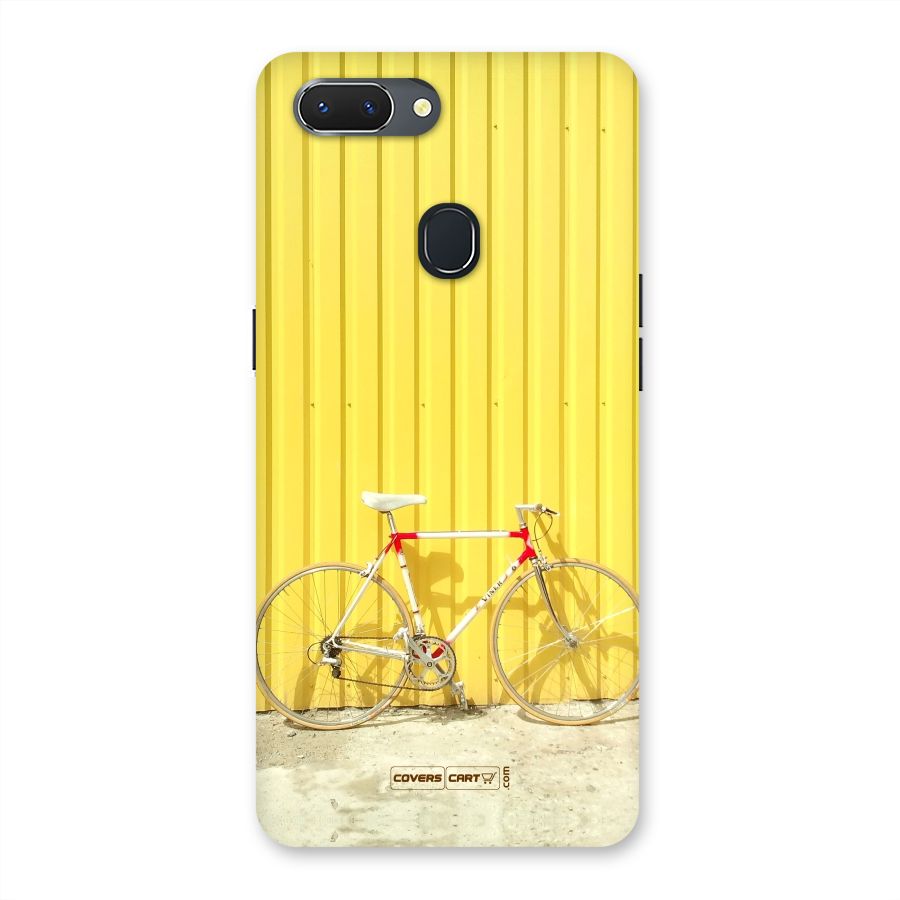 Yellow Cycle Classic Back Case for Oppo Realme 2