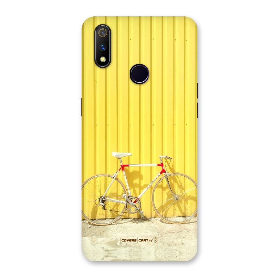 Yellow Cycle Classic Back Case for Realme 3 Pro