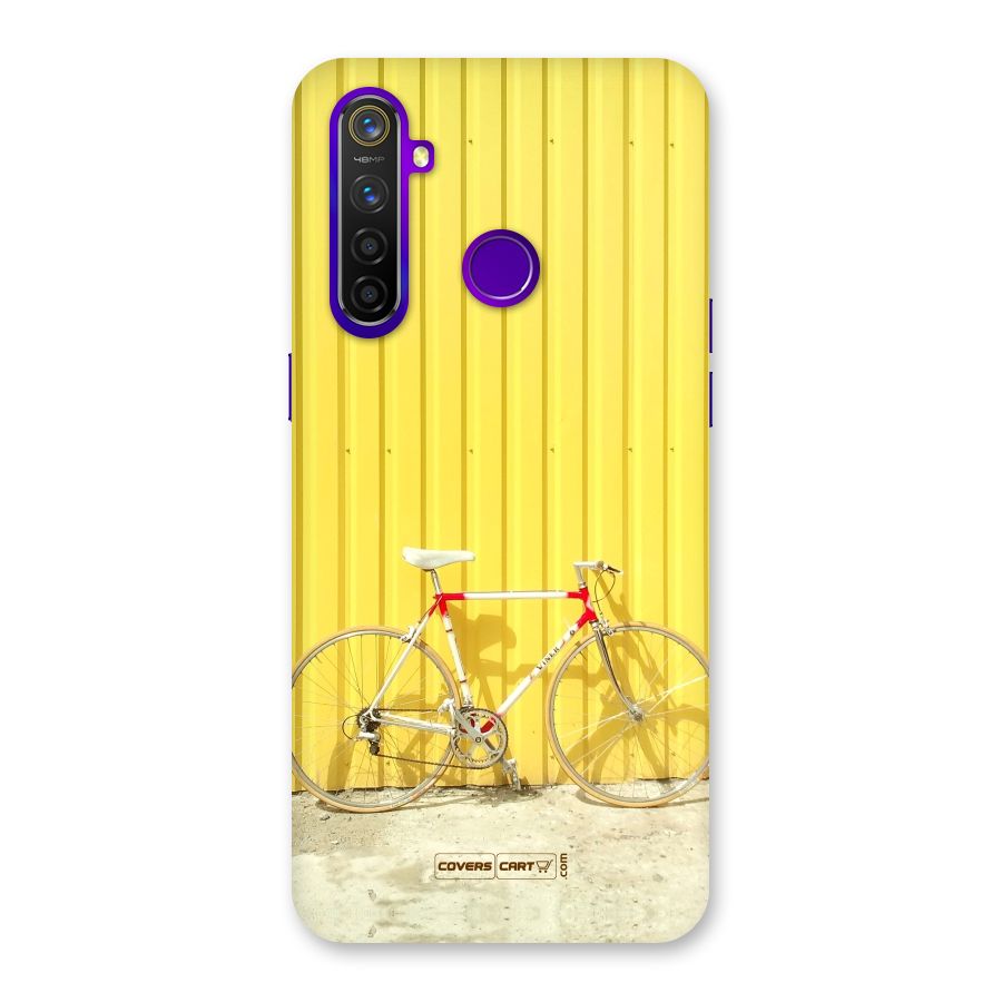 Yellow Cycle Classic Back Case for Realme 5 Pro