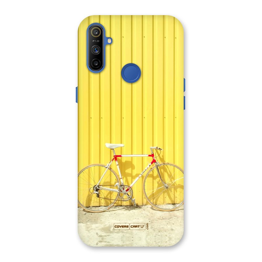 Yellow Cycle Classic Back Case for Realme Narzo 10A