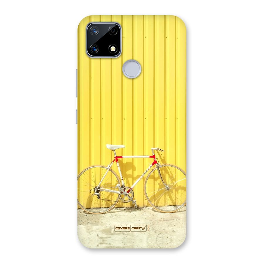 Yellow Cycle Classic Back Case for Realme Narzo 20