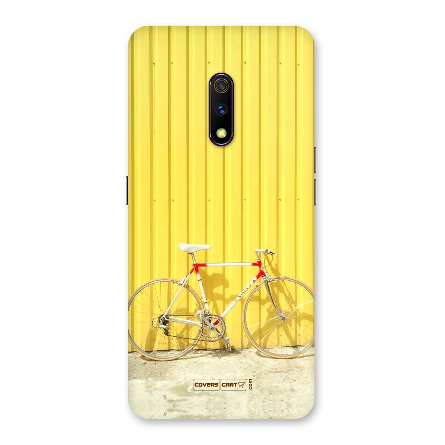 Yellow Cycle Classic Back Case for Realme X
