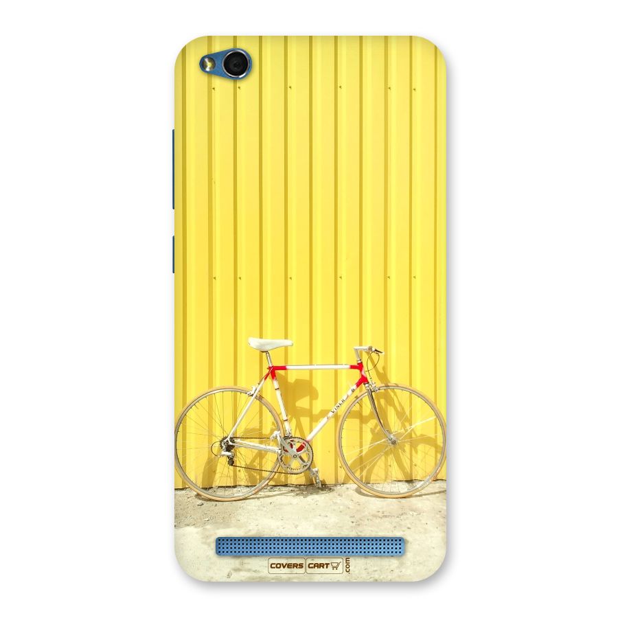 Yellow Cycle Classic Back Case for Redmi 5A
