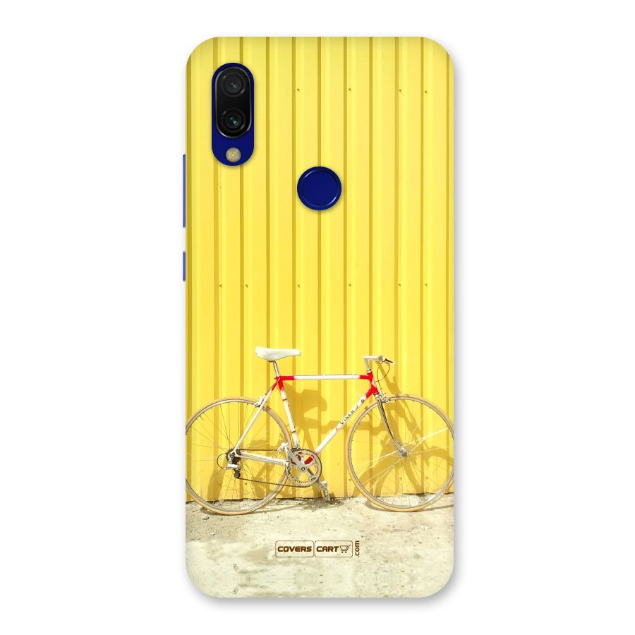 Yellow Cycle Classic Back Case for Redmi 7