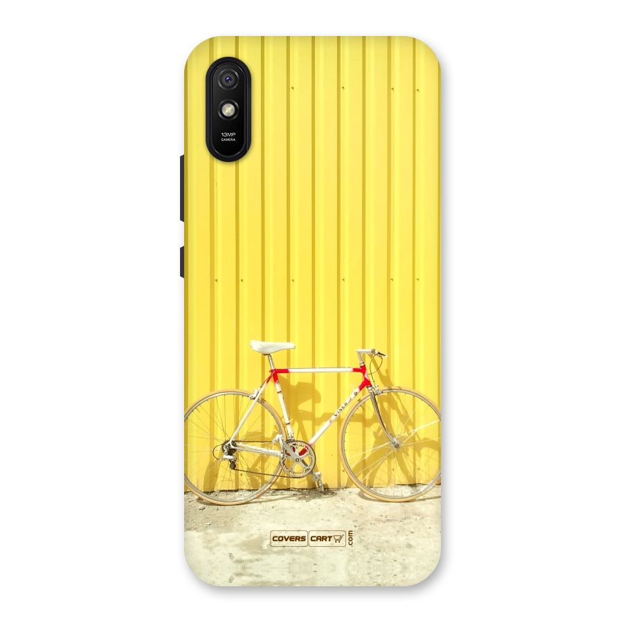 Yellow Cycle Classic Back Case for Redmi 9A