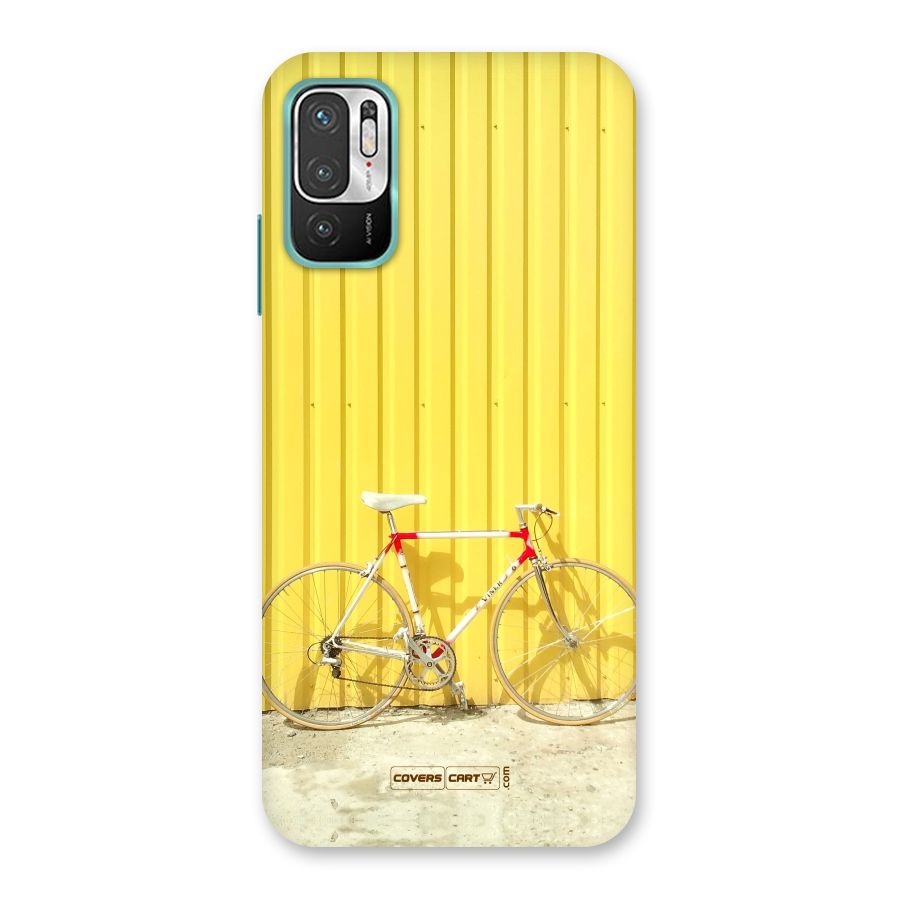 Yellow Cycle Classic Back Case for Redmi Note 10T 5G