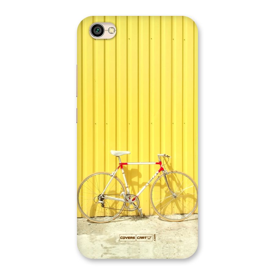Yellow Cycle Classic Back Case for Redmi Y1 Lite
