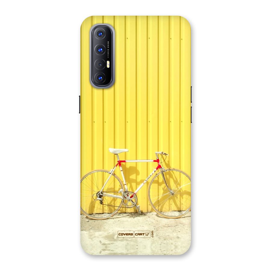 Yellow Cycle Classic Back Case for Reno3 Pro