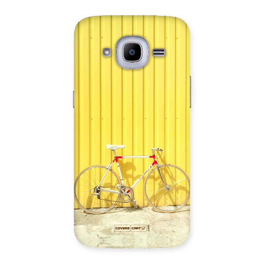 Yellow Cycle Classic Back Case for Samsung Galaxy J2 2016