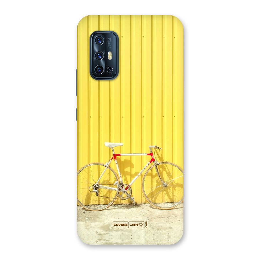 Yellow Cycle Classic Back Case for Vivo V17