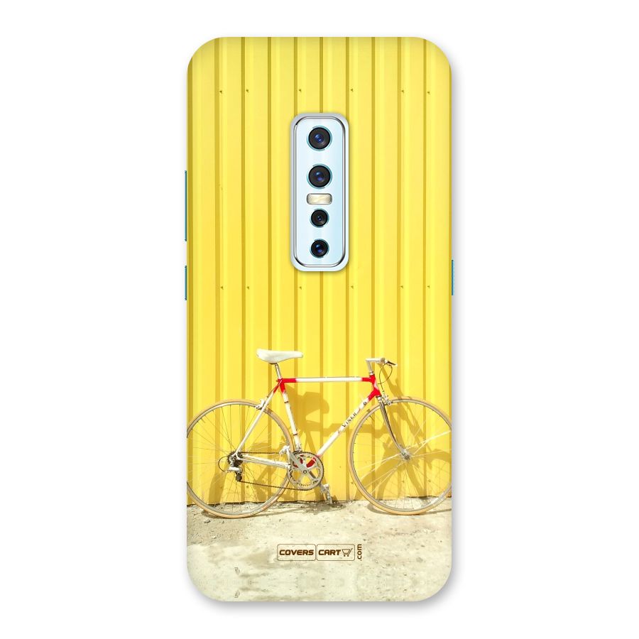 Yellow Cycle Classic Back Case for Vivo V17 Pro
