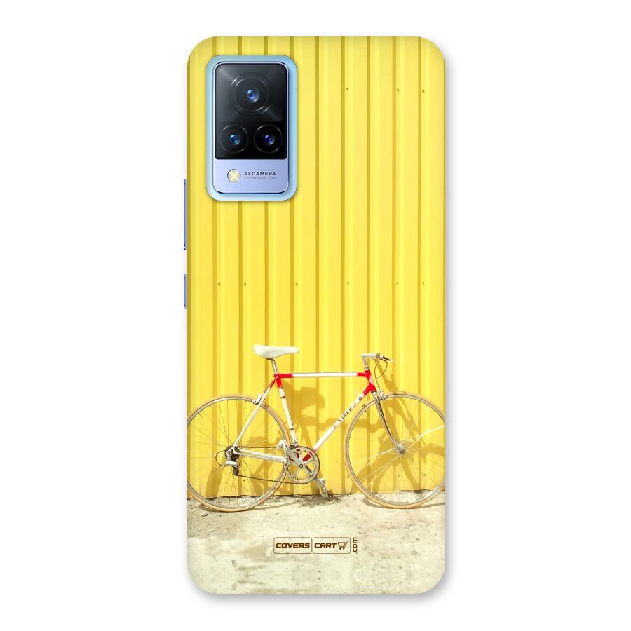 Yellow Cycle Classic Back Case for Vivo V21 5G