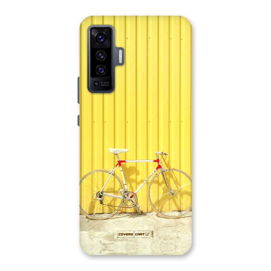Yellow Cycle Classic Back Case for Vivo X50