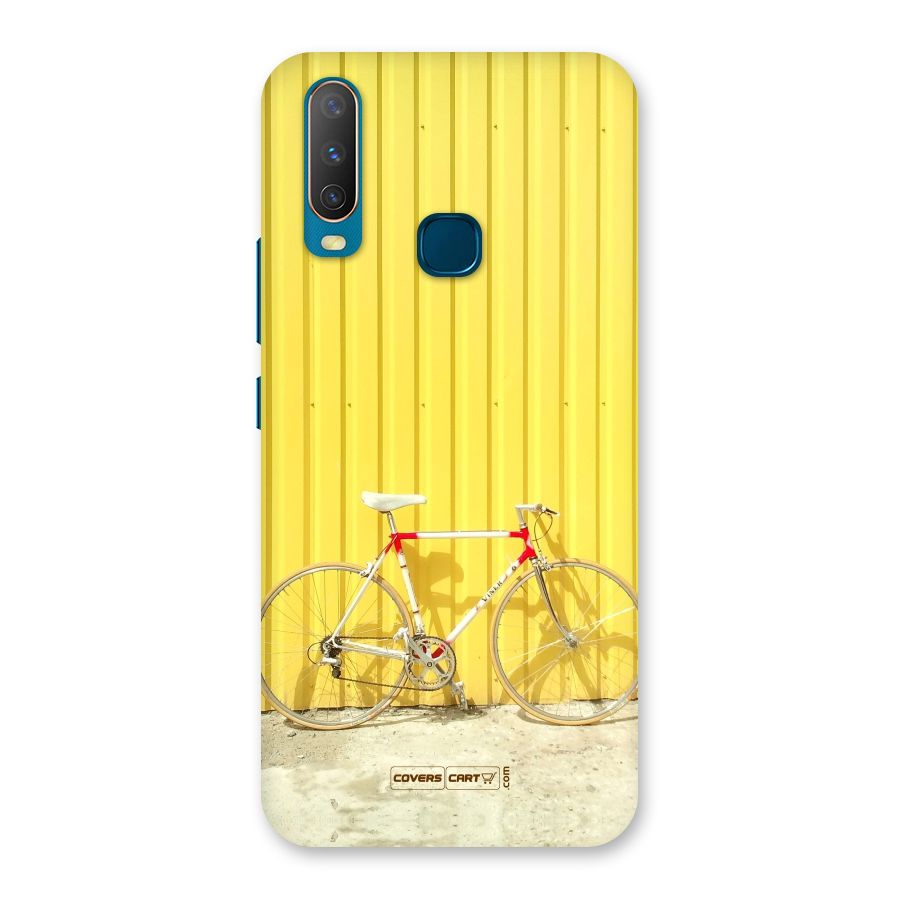 Yellow Cycle Classic Back Case for Vivo Y17