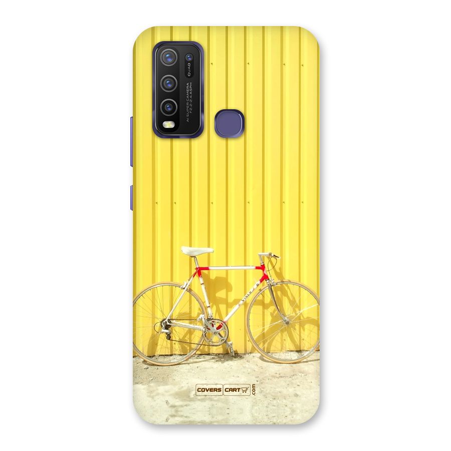 Yellow Cycle Classic Back Case for Vivo Y50