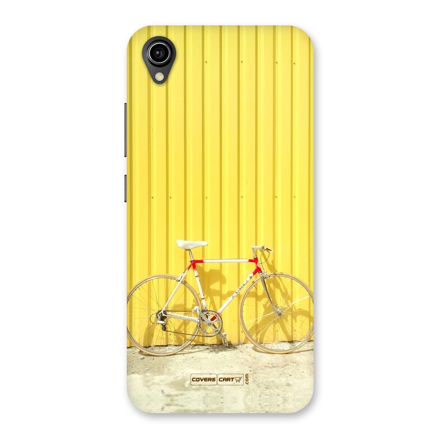Yellow Cycle Classic Back Case for Vivo Y91i