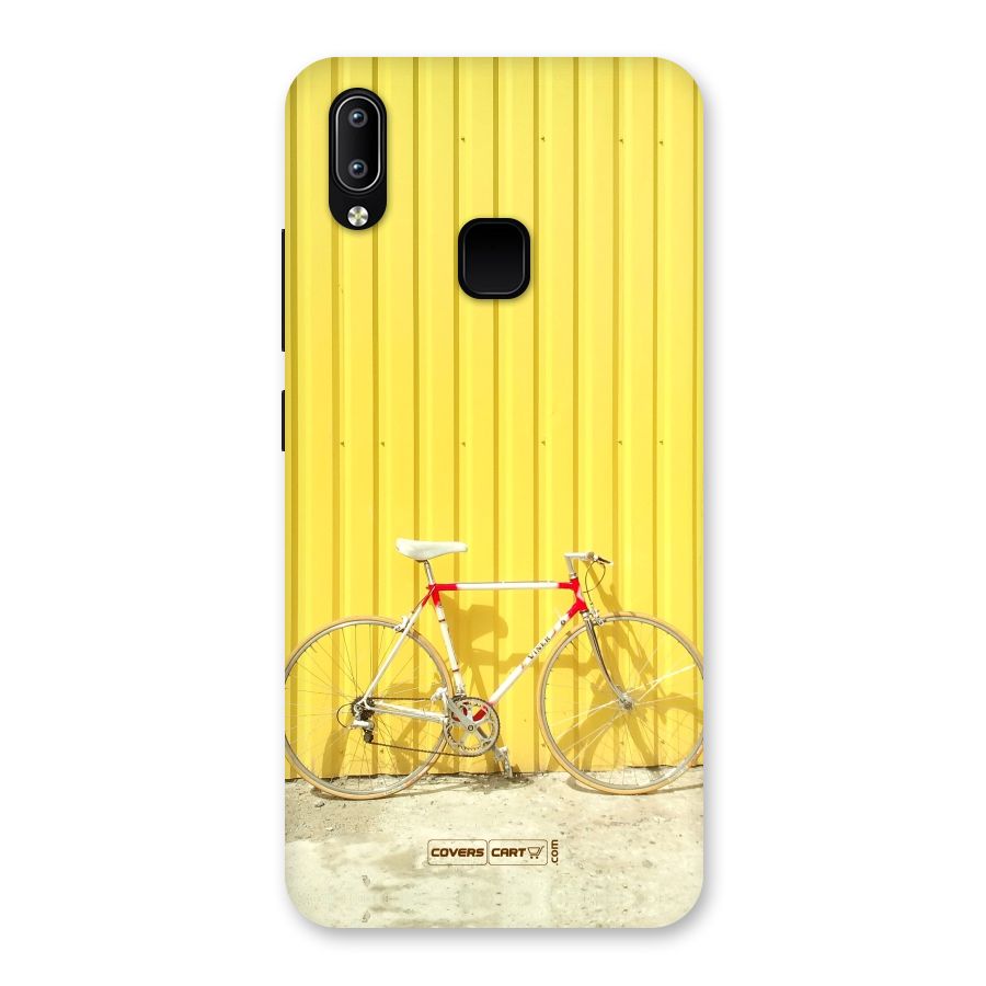 Yellow Cycle Classic Back Case for Vivo Y93
