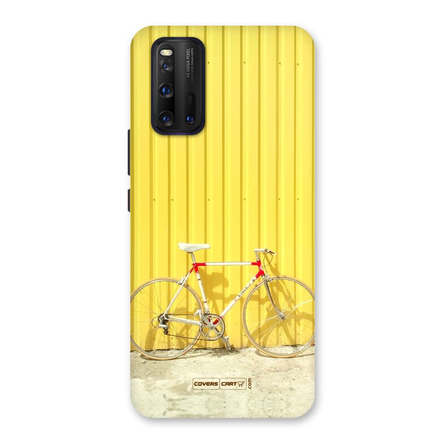 Yellow Cycle Classic Back Case for Vivo iQOO 3
