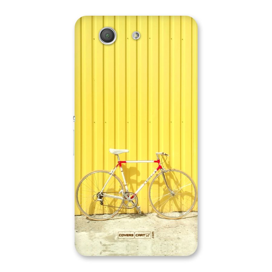 Yellow Cycle Classic Back Case for Xperia Z3 Compact