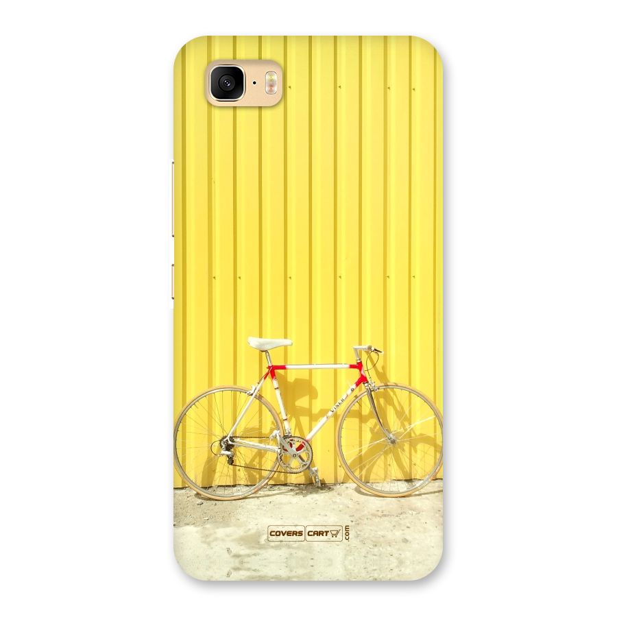 Yellow Cycle Classic Back Case for Zenfone 3s Max