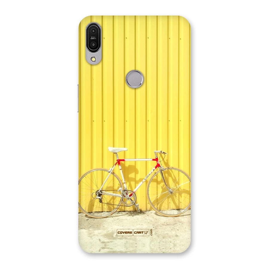 Yellow Cycle Classic Back Case for Zenfone Max Pro M1
