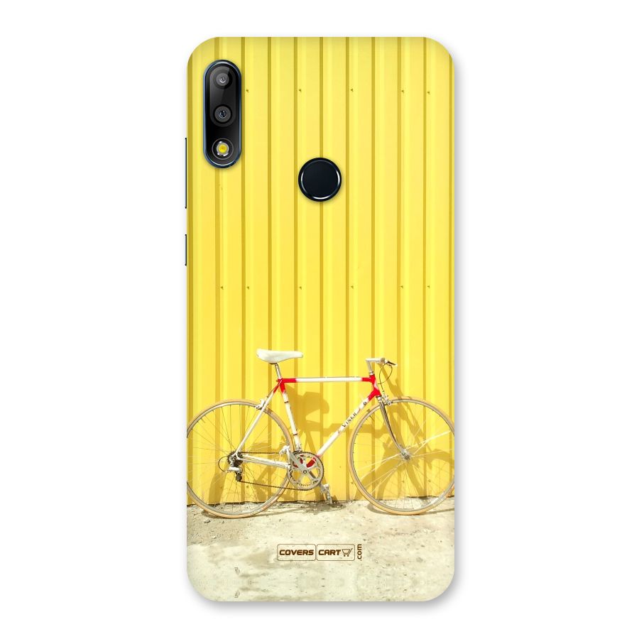 Yellow Cycle Classic Back Case for Zenfone Max Pro M2