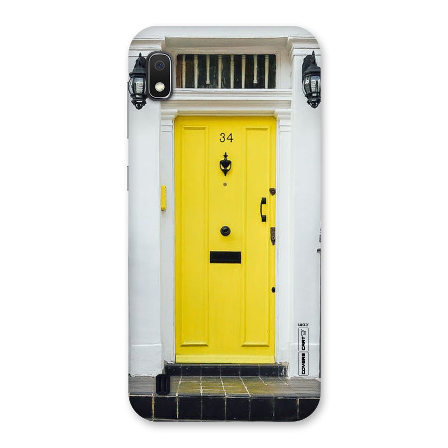 Yellow Door Back Case for Galaxy A10
