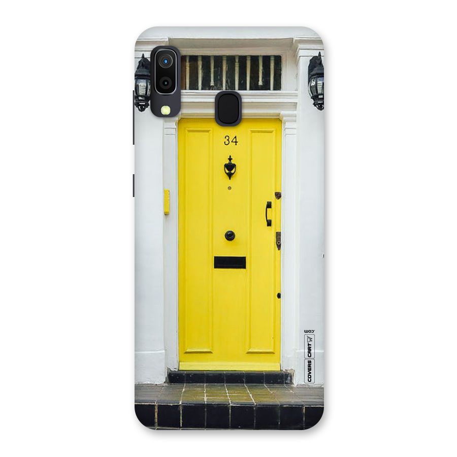 Yellow Door Back Case for Galaxy A30