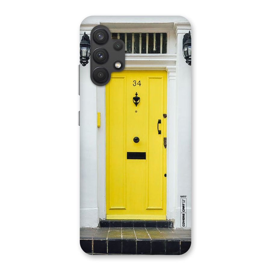Yellow Door Back Case for Galaxy A32