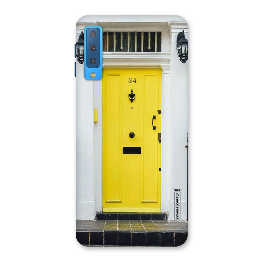 Yellow Door Back Case for Galaxy A7 (2018)