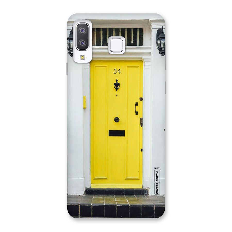 Yellow Door Back Case for Galaxy A8 Star