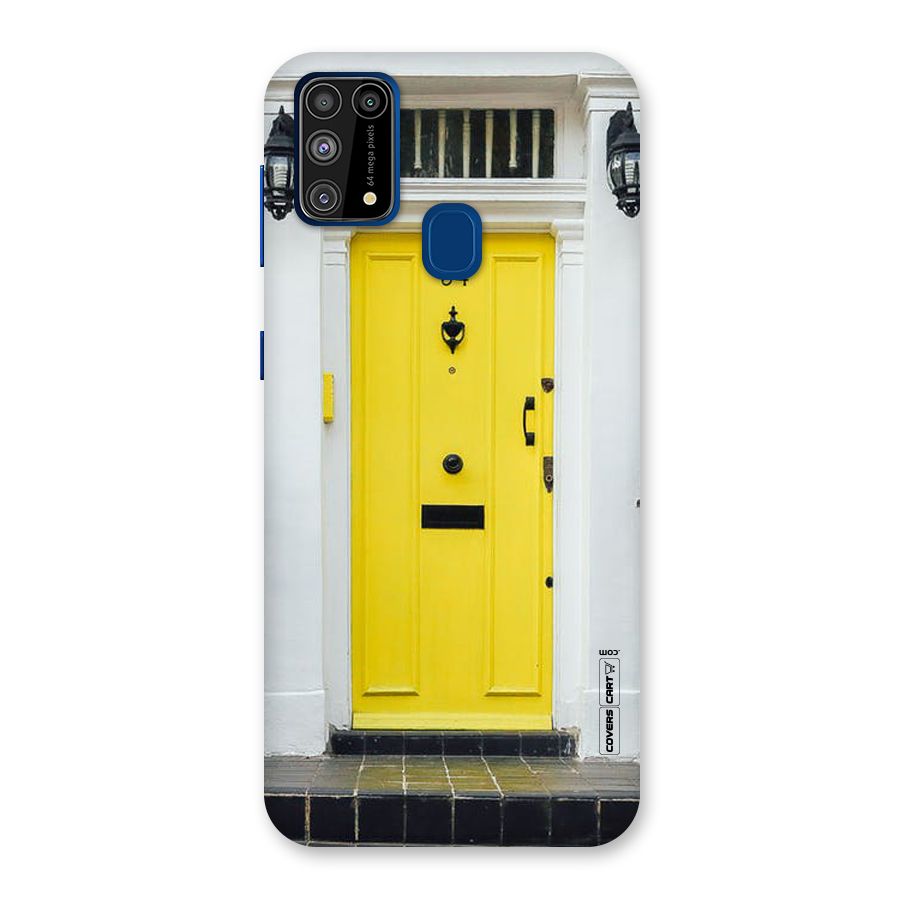 Yellow Door Back Case for Galaxy F41